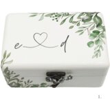  Personalizirana škatlica za poročna prstana – čuvarka simbola vajine ljubezni - 1. - 1693 | Shoptok.si