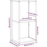 vidaXL stojalo za drva olivno zelena 40x30x80 cm hladno valjano jeklo | Shoptok.si
