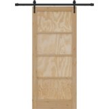 vidaXL Klizna vrata sa setom hardvera 'ORKDAL' čvrsto drvo bor | shoptok.hr