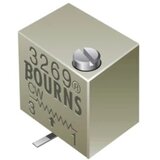 Bourns cermet trim potenciometar, 12 okretaja, 5kΩ, 0,25W, smd, vrh, 3269W-1-502L cermet trimer linearno 0.25 w 5 kΩ 4320 ° 1 st. | Eponuda.ba