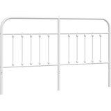  Metalno zamjensko uzglavlje bijelo 180 cm | shoptok.hr