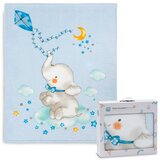 Interbaby dekica 110x140 cm Slonić plava Cijene