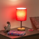  Brilagi - Stona lampa NUBILA WOOD 1xE27/25W/230V hrast/ružičasta | Eponuda.com