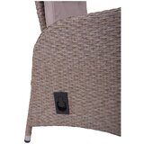 Garden Pleasure Svetlo rjav vrtni fotelj iz umetnega ratana Braga - | Shoptok.si
