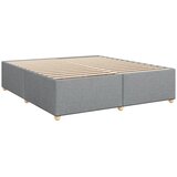  Krevet s oprugama i madracem svjetlosivi 180x200 cm od tkanine | shoptok.hr