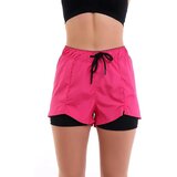 Dewberry 85389 Womens Swim Shorts with Inner Tights-PEMBE | Shoptok.si