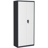 MID.YOU ARHIVSKA OMARA antracit, bela | Shoptok.si