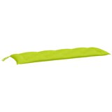  Jastuk za vrtnu klupu jarkozeleni 150x50x7 cm od tkanine Oxford | shoptok.hr