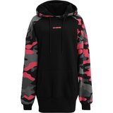 Dangerous DNGRS Women's Hoodydress Trust Oversized Hoodydress Black | Shoptok.si