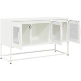 TV ormarić bijeli 100,5x39x60,5 cm hladno valjani čelik | Eponuda.com