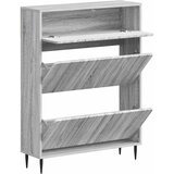  Ormar za cipele ZWOLLE 78 x 24 x 103 cm Konstruirano drvo - Siva Sonoma | shoptok.hr