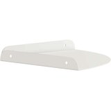 Lebdeća polica s policom s pohranom 2 pcs Bijeli 24 x 24 x 2 cm - Bijeli 24 cm 2 | shoptok.hr