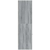 vidaXL Lekarniška omara siva sonoma 30x41x144,5 cm inženirski les | Shoptok.si