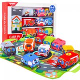  Set mehkih avtičev s podlogo za igro CARS Slike