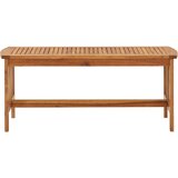 Furnova Klubska mizica 102x50x43 cm trden akacijev les, (21913410) | Shoptok.si