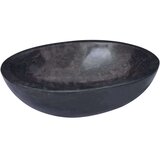 vidaXL Umivalnik črn 53x40x15 cm marmor | Shoptok.si