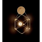 Nova Luce Aluminijasta LED stenska svetilka v zlati barvi Nebula – | Shoptok.si