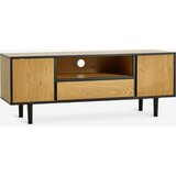  Odense TV-komoda 2 vrata 1 fioka hrast/crna ( 3650017 ) | ePonuda.com