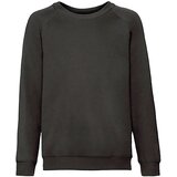 Fruit Of The Loom Czarna bluza dziecięca Raglan Sweat | shoptok.hr