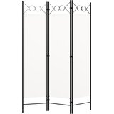 Sobna pregrada s 3 panela bijela 120 x 180 cm | shoptok.hr