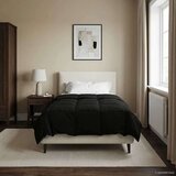 Puni pokrivač za cijelu godinu Crna 155 x 200 cm Mikrovlakna - Crna 155 x 200 cm | shoptok.hr
