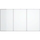  Magnetna bijela ploča sklopiva 180 x 80 x 1,7 cm aluminijska | shoptok.hr