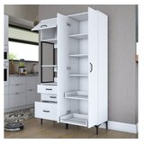 Hanah home Komoda s ladicama JE142 3106, 120x198,6x40 cm, Bijela | Eponuda.ba
