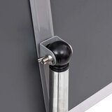  A3 Pedestal stalci za plakate 2 kom Srebrni Aluminijska Legura | shoptok.hr