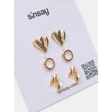 Sinsay Komplet od 3 para naušnica | shoptok.hr