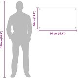 vidaXL Zaščita za kuhinjo Bela 90 x 50 x 0.8 cm kaljeno steklo | Shoptok.si