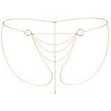 Bijoux Indiscrets nakit za tijelo - Magnifique Bikini, zlatni | shoptok.hr