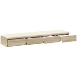  Ladice za krevet s ladicama Sonoma hrast 160 x 36,5 x 16,5 cm | shoptok.hr