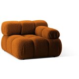 Micadoni Oranžen modul za sedežno garnituro iz tkanine bouclé (desni kot) Bellis – Home | Shoptok.si