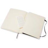 Moleskine Beležnica XL mehke platnice, črna – brezčrtna | Shoptok.si