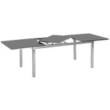Gardenson Raztegljiva Vrtna Miza Siva, 180-240x100 | Shoptok.si