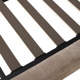Livetastic OBLAZINJENA POSTELJA 181 cm x 201 cm , les, kovina, tekstil bež | Shoptok.si