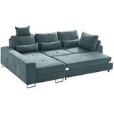 Hom`in KOTNA SEDEŽNA GARNITURA, gladka tkanina zelena | Shoptok.si