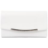 Shelvt White clutch bag with a chain | shoptok.hr