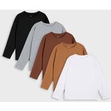 Sinsay Paket od 5 majica s dugim rukavima | shoptok.hr