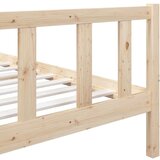  Posteljni okvir iz trdnega lesa 90x200 cm, (20644075) | Shoptok.si