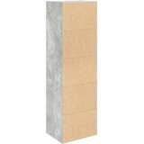  Regal za knjige boja betona 31x24x102 cm konstruirano drvo | shoptok.hr