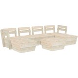  7-dijelna vrtna garnitura od paleta od impregnirane smrekovine | shoptok.hr