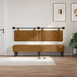  Držeće uzglavlje Zidne Smeđa 170 x 55 x 5 cm Baršun - Smeđa 160 cm bez LED | shoptok.hr