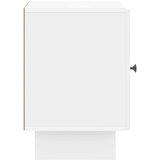  Noćni ormar 2 pcs Bijela visokog sjaja 43 x 34,5 x 50 cm | Eponuda.com