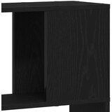  Knjiga Polica Črna Hrast 80x24x186 cm Inženirski Les | Shoptok.si