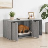 Namještaj za kavez za mačke Siva Sonoma 100 x 49 x 45 cm | shoptok.hr