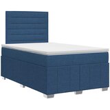  Boxspring krevet s madracem Plava 120 x 200 cm Tkanina | shoptok.hr