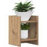  Stalak za biljke s policom 2 pcs Zanatski Hrast 30 x 30 x 40 cm | shoptok.hr