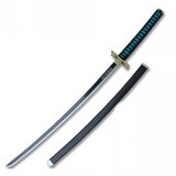 Sword Replicas demon slayer - wood sword replica - standard nichirin katana blue (muichiro tokito) cene