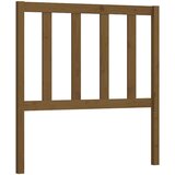  Posteljno vzglavje medeno rjavo 96x4x100 cm trdna borovina, (20644396) | Shoptok.si